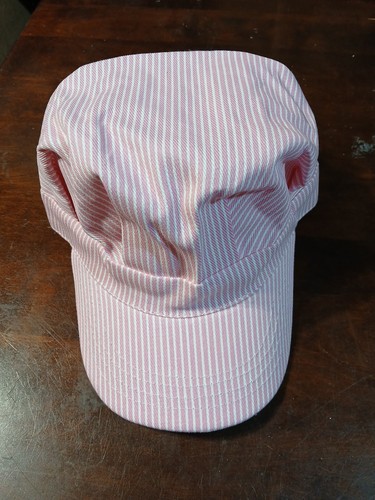 Pink railroad train conductor - pink,