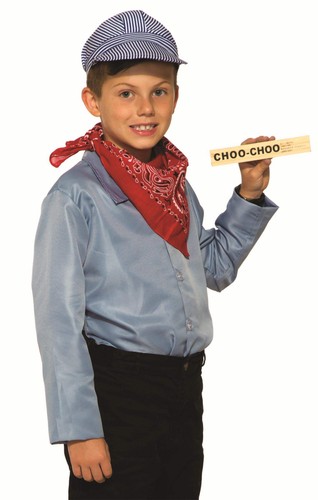 Train engineer costume kit - engineer,