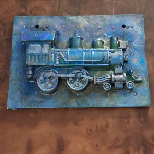 Vintage resin steam - 3d,