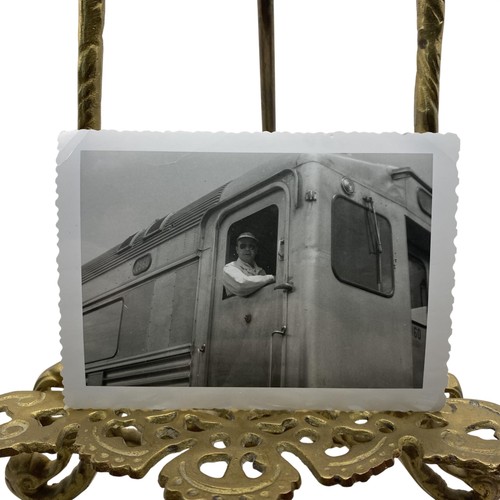 Vintage train engineer - train,