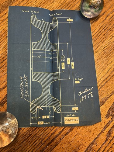 Vtg 1936 morgan engineering - morgan,