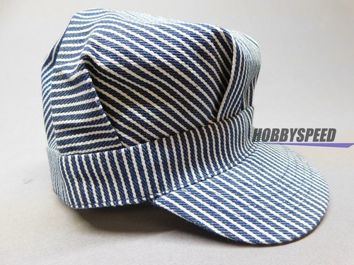 Railroad engineer hat blue - railroad,