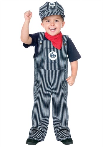 Toddler train engineer - train,