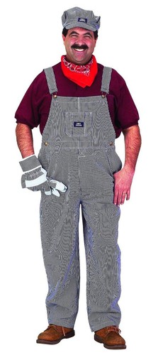 Train engineer adult costume - engineer,