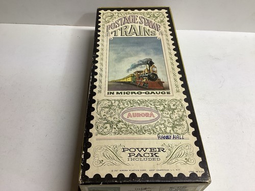 Aurora postage stamp train - postage, set